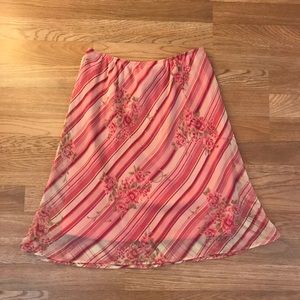 Spring midi skirt